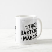 バーテンダーの名手 コーヒーマグカップ (正面右)