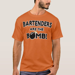 バーテンダーは爆弾だ Tシャツ