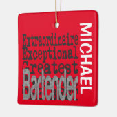 バーテンダーエクストラナレカスタムール セラミックオーナメント (左)