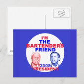 バーテンダーズはがき ポストカード (正面/裏面)