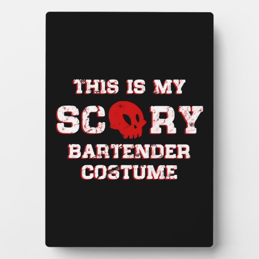 バーテンダーハロウィーン フォトプラーク (正面)