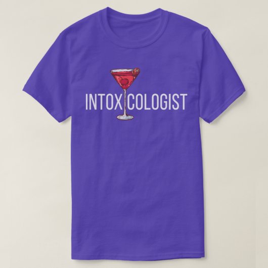 バーテンダーバーキーパーの酔い医者デザイン1 Tシャツ (デザイン正面)