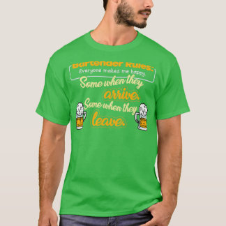 バーテンダールールパーティーカクテルプン1 Tシャツ