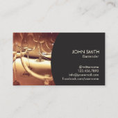 バーテンダーワインタスター 名刺 (正面)