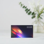 バーテンダー名刺テンプレート 名刺 (スタンド正面)