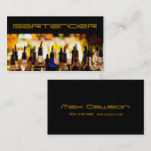 バーテンダー名刺 名刺 (正面/裏面)