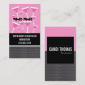 バーテンダー名刺 名刺 (正面/裏面)