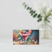 バーテンダー名刺 名刺 (スタンド正面)