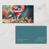 バーテンダー名刺 名刺 (正面/裏面)