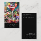 バーテンダー名刺 名刺 (正面/裏面)