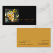 バーテンダー名刺 名刺 (正面/裏面)