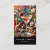 バーテンダー名刺 名刺 (正面)