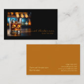 バーテンダー名刺 名刺 (正面/裏面)