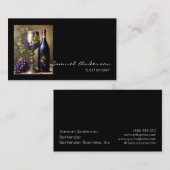 バーテンダー名刺 名刺 (正面/裏面)