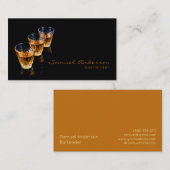 バーテンダー名刺 名刺 (正面/裏面)