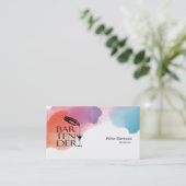 バーテンダー名刺 名刺 (スタンド正面)