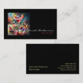 バーテンダー名刺 名刺 (正面/裏面)