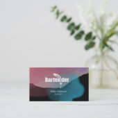 バーテンダー名刺 名刺 (スタンド正面)