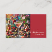 バーテンダー名刺 名刺 (正面)