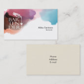 バーテンダー名刺 名刺 (正面/裏面)