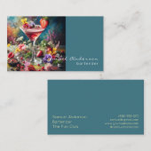 バーテンダー名刺 名刺 (正面/裏面)