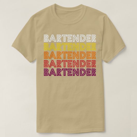 バーテンダー愛好家2022 Tシャツ (デザイン正面)