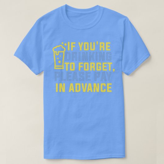 バーテンダー支払い Tシャツ (デザイン正面)