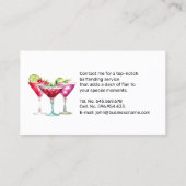 バーテンダー混合学魔法:応援オンデマンド 名刺 (裏面)