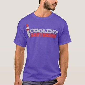 バーテンダー職業の仕事ギフト4 Tシャツ