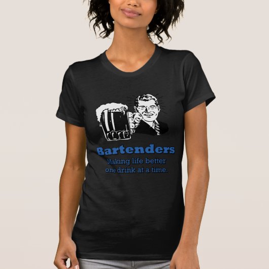 バーテンダー2 Tシャツ (正面)