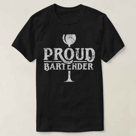 バーテンダー3 Tシャツ (デザイン正面)