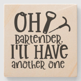 バーテンダー、もう一つお願いします ストーンコースター
