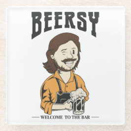 バーテンダー ガラスコースター