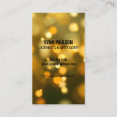 バーテンダー 名刺 (裏面)