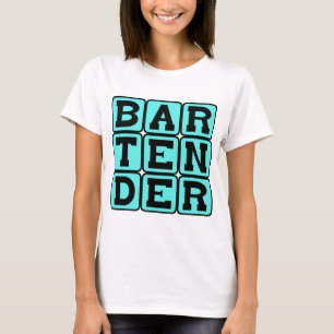 バーテンダー、飲料ディスペンサー Tシャツ