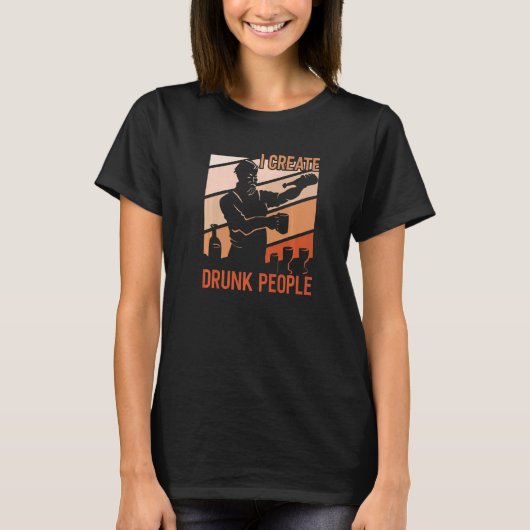 バーテンダー Tシャツ (正面)