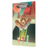 バーテンディングドッグレトロバー クリップボード (左)