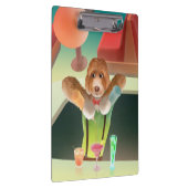 バーテンディングドッグレトロバー クリップボード (右)