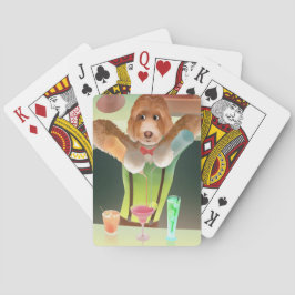 バーテンディングドッグレトロバー トランプ