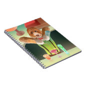 バーテンディングドッグレトロバー ノートブック (右側)