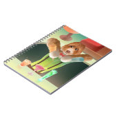 バーテンディングドッグレトロバー ノートブック (左側)