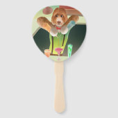 バーテンディングドッグレトロバー ハンドファン (正面)