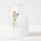 バーテンディングドッグレトロバー フロストグラスビールジョッキ (正面左)