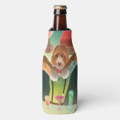 バーテンディングドッグレトロバー ボトルクーラー (ボトル正面)