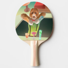 バーテンディングドッグレトロバー 卓球ラケット