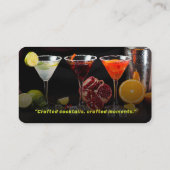 バーテンモダンダー |黒カジュアル色 名刺 (裏面)