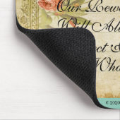 バーディが私に言った、フランスのマインスパイアスパッド マウスパッド (コーナー)