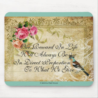 バーディが私に言った、フランスのマインスパイアスパッド マウスパッド