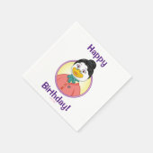 バーディさん スタンダードカクテルナプキン (角)