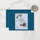 バーディとリス ノートカード (正面/裏面インサイチュ)